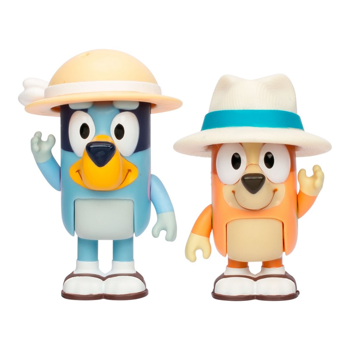 Bluey Pack 2 Figuras Personajes - Vacaciones
